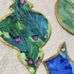 Learn How to Make Nature Imprinted Clay Ornaments